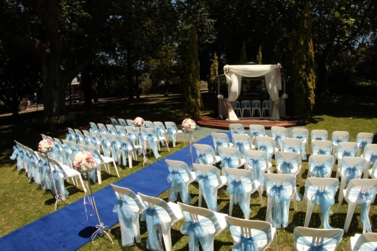 Garden Wedding Ceremony -Ellerslie