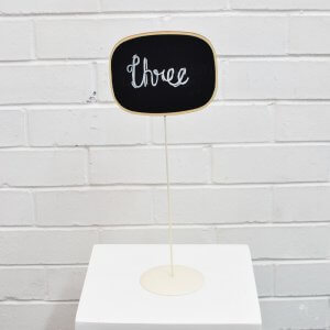 table number stick stand