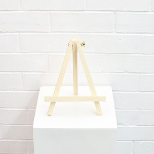 Table Number Wooden Easels