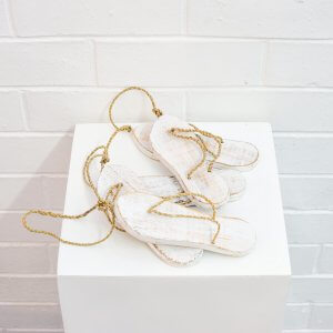 wooden jandals accessories