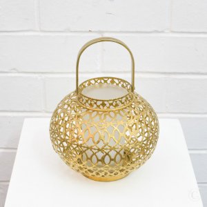 small golden lantern