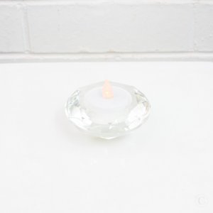 diamond tealight holder
