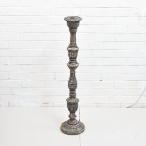 rustic candlestick very tall