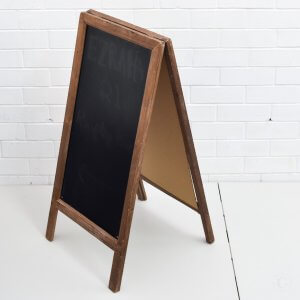 small brown chalkboard
