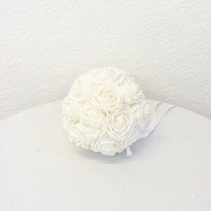 Small White Kissing Ball