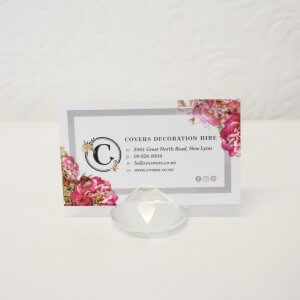 Table Number or place name diamond holder