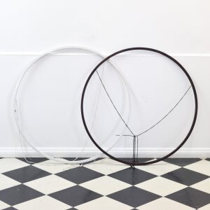 ceiling chandelier hoops