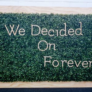 We decided on Forever Sign