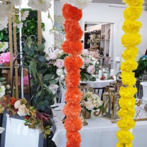 Marigold garland for indian