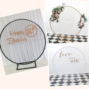 Mesh-Circle-Assorted-Colors